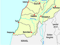 На юге Ливана упал израильский беспилотник