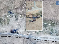Попытка вооруженного нападения на солдат ЦАХАЛа. Кадр с места происшествия. 30 марта 2018 г.  