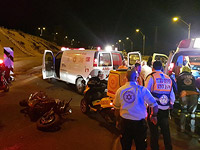ДТП на шоссе Аялон, тяжело травмирован мотоциклист