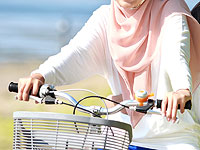 В Саудовской Аравии впервые прошел женский велопробег  