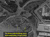 Сирийский исследовательский центр в Барзе: до и после ракетного удара