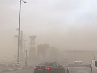 Песчаная буря в районе 90-го шоссе