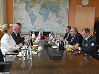 Авигдор Либерман встретился с министром обороны Грузии