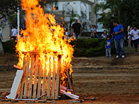 Мэрии Беэр-Шевы и Холона также запретили разжигание костров на своей территории в Лаг ба-Омер