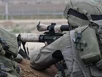 Снайперы на границе с Газой   