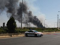 Сильные пожары в нескольких регионах Израиля в самый жаркий день в году 