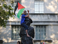 Акция в поддержку Газы в Лондоне