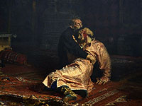  Посетитель Третьяковской галереи повредил картину "Иван Грозный убивает своего сына"