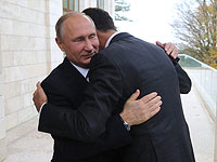 Владимир Путин и Башар Асад   