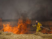 Запуск "горящего змея" вновь привел к пожару около границы с Газой
