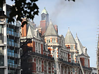 Пожар в центре Лондона: горит пятизвездочный отель Mandarin Oriental