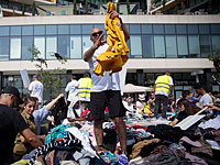 Бесплатная раздача одежды в Тель-Авиве: акция протеста производителей