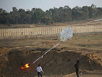 Беспилотник ЦАХАЛа предотвратил запуск "огненного змея" из сектора Газы
