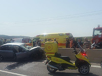   ДТП возле Афулы; шестеро пострадавших, двое &#8211; в тяжелом состоянии