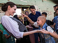 Анджелина Джоли  в Мосуле. 16 июня 2018 года