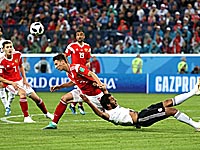 Россия - Египет 3:1