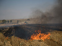 Около границы с Газой возникло несколько пожаров