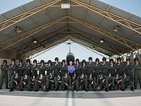 Церемония завершения 176 курса летной школы ВВС