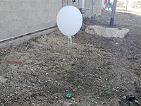 В районе Шаар а-Негев найден очередной "шар-бомба"
