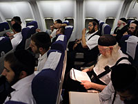 Израильские "харедим" задержали вылет самолета Austrian Airlines на 40 минут 