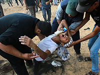 Число палестинцев, пострадавших в ходе "марша", возросло до 396