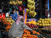 Продуктовый рынок в Газе