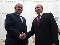 Биньямин Нетаниягу и Владимир Путин в Москве. 11 июля 2018 года