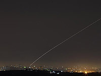 Около 20:30 израильская территория подверглась ракетному обстрелу