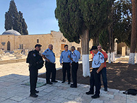 Израильская полиция на Храмовой горе