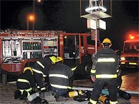 В результате пожара в Ришон ле-Ционе пострадали два человека