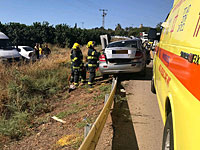  На шоссе &#8470;71 столкнулись четыре легковых автомобиля; 13 пострадавших