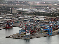 Хайфский порт побил израильский рекорд месячного грузооборота  