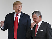 Встреча президента США Дональда Трампа с королем Иордании Абдаллой II 