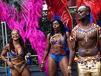 Карибский карнавал на улицах Лондона. Фоторепортаж 
