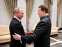 Владимир Путин и Иосиф Кобзон   