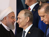 Встреча Путина, Эрдогана и Роухани состоится в Тегеране 7 сентября