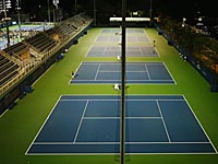 US Open: судья с вышки упал на теннисиста