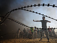 На границе с Газой более 300 палестинских арабов устроили беспорядки