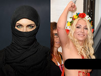 Лидер FEMEN Инна Шевченко поддержала женщин Саудовской Аравии, отказавшихся от хиджабов и никабов