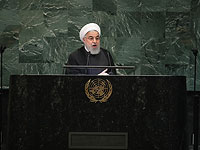 Хасан Роухани на заседании генассамблеи ООН. 25 сентября 2018 года  