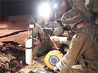 Армия опубликовала видео о процессе обнаружения и уничтожения туннеля на границе с Газой
