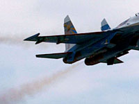 ВМС США опубликовали видео инцидента с российским Су-27 над Черным морем