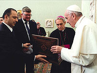 Состоялась встреча Папы Римского Франциска с делегацией Всемирного конгресса горских евреев  