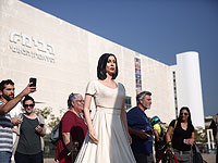 Мири Регев прокомментировала появление ее статуи на площади возле театра "Габима"