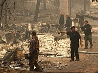 Жертвами лесных пожаров в Калифорнии стали не менее 25 человек, 110 пропавших без вести
