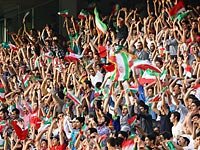 В Иране женщин допустили на футбольный матч