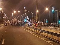 Акция протеста началась на въезде в Ашкелон