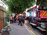 Пожар в Бейт-Шемеше, три человека в критическом состоянии