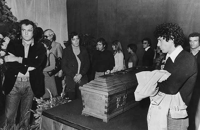 Похороны Пазолини, 5 ноября 1975 года