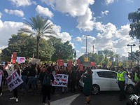 В связи с "женской забастовкой" перекрыт проспект Намир в Тель-Авиве 